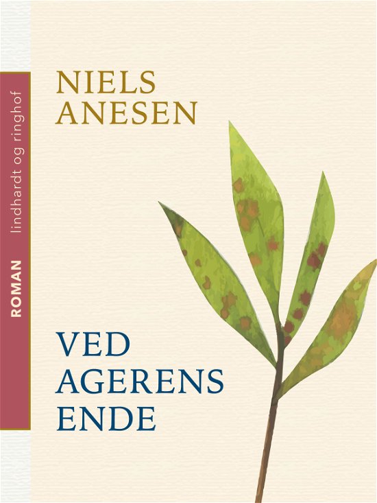 Cover for Niels Anesen · Ved agerens ende (Sewn Spine Book) [1st edition] (2018)