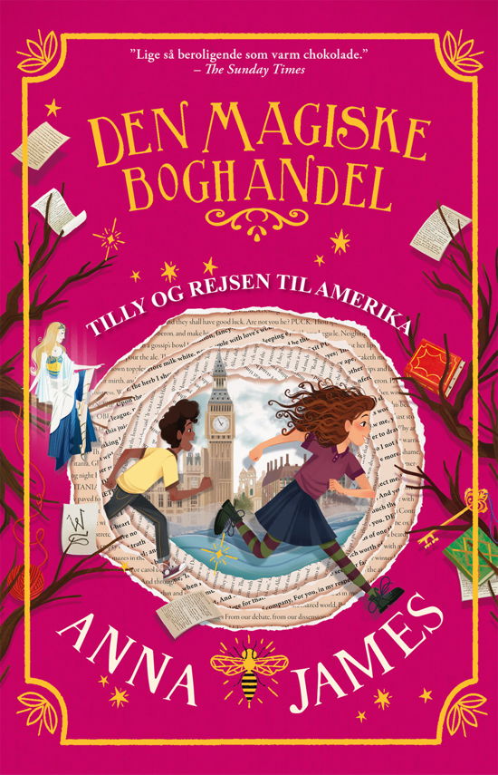 Den magiske boghandel: Tilly og rejsen til Amerika - Anna James - Bøker - HarperCollins - 9788771919615 - 6. mai 2022