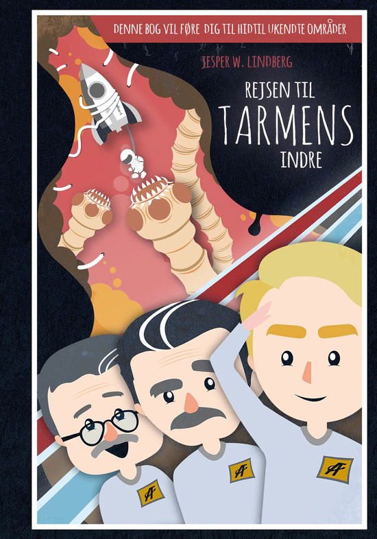 Cover for Jesper W. Lindberg · Rejsen til tarmens indre (Inbunden Bok) [1:a utgåva] (2020)