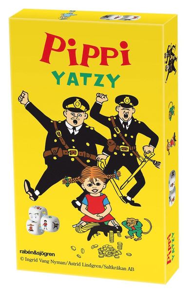 Cover for Astrid Lindgren · Pippi Yatzy (GAME) (2015)