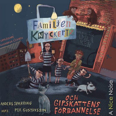 Cover for Anders Sparring · Familjen Knyckertz och gipskattens förbannelse (CD) (2021)