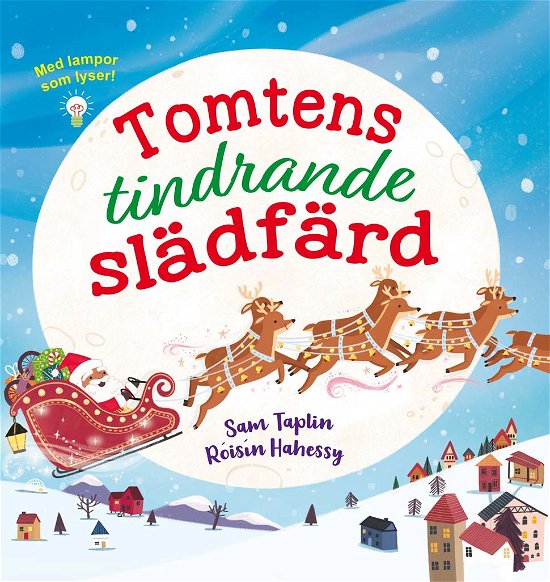 Cover for Sam Taplin · Tomtens tindrande slädfärd (Board book) (2024)
