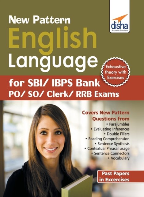 Cover for Disha Experts · New Pattern English Language for SBI / IBPS Bank PO/SO / Clerk / RRB Exams (Paperback Book) (2019)