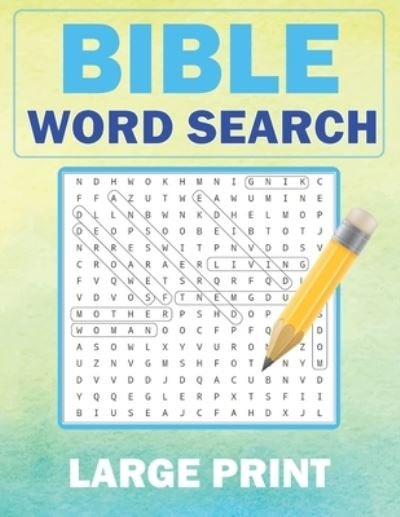Cover for As Publishing · Bible Word Search Large Print (Paperback Bog) (2020)