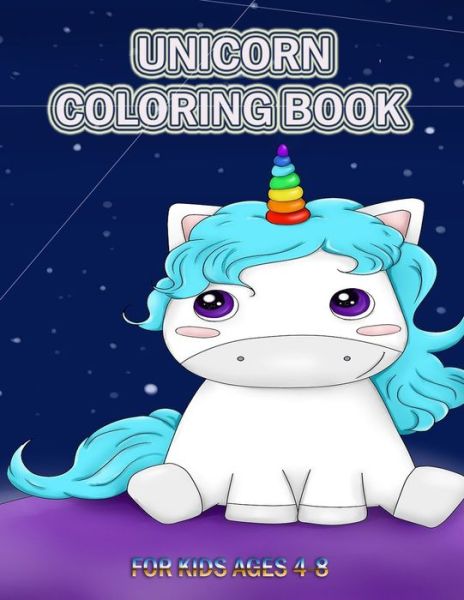 Cover for Faycal Coloring · Unicorn Coloring Book for Kids Ages 4-8 (Paperback Bog) (2020)