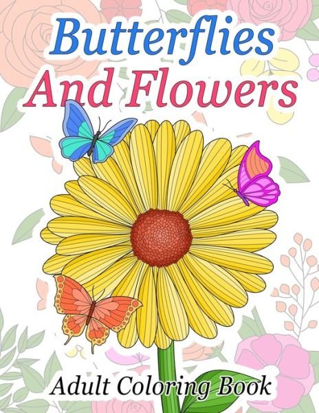 Cover for Mfk Fancy Colors · Butterflies And Flowers (Pocketbok) (2020)