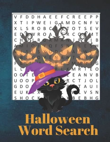 Cover for Ros Creation · Halloween Word Search (Taschenbuch) (2020)