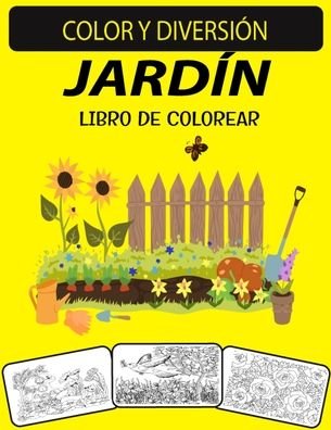Cover for Black Rose Press House · Jardin Libro de Colorear (Taschenbuch) (2020)