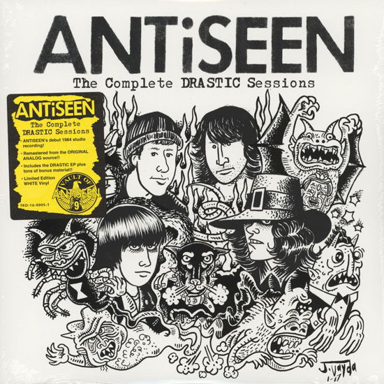 Cover for Antiseen · The Complete Drastic Sessions (LP)