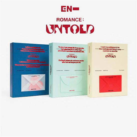 ENHYPEN · Romance : Untold (CD/Merch) [Concessio Version] (2024)