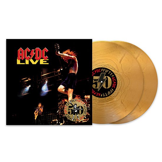 Cover for Ac/Dc · Live (LP) [Limited Gold Vinyl edition] (2024)