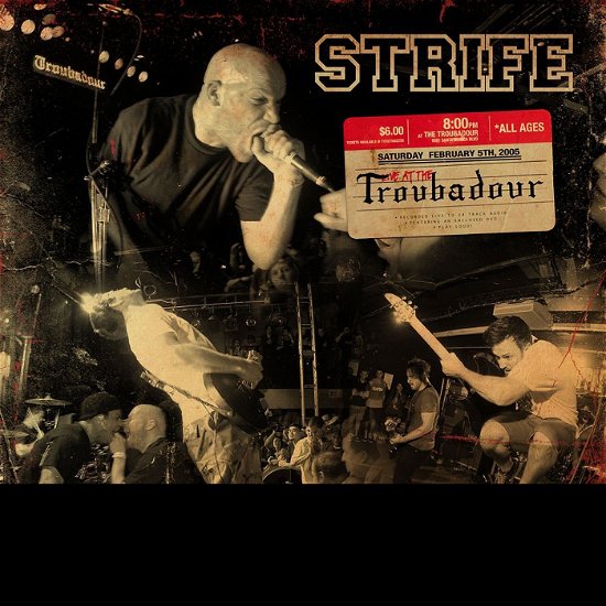 Cover for Strife · Live At The Troubadour (LP) (2017)