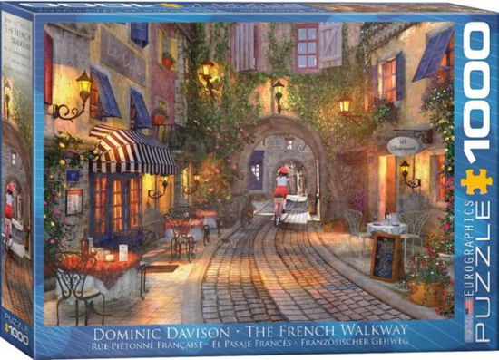 Puslespil The French Walkway - 1000 brikker, 48*68cm - The French Walkway - Gesellschaftsspiele - Eurographics - 0628136609616 - 1. April 2020