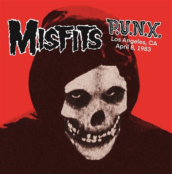 Cover for Misfits · P.u.n.x. - Live in Los Angeles Ca 1983 (LP) (2022)