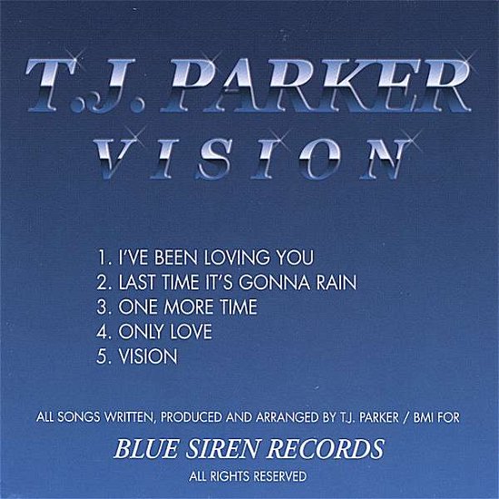Cover for Tj Parker · Vision (CD) (2006)
