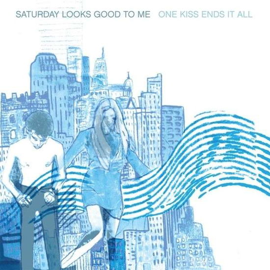 Cover for Saturday Looks Good To Me · One Kiss Ends It All (LP) [Coloured edition] (2013)