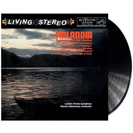 Cover for Grieg / Sibelius · Finlandia (LP) (1990)