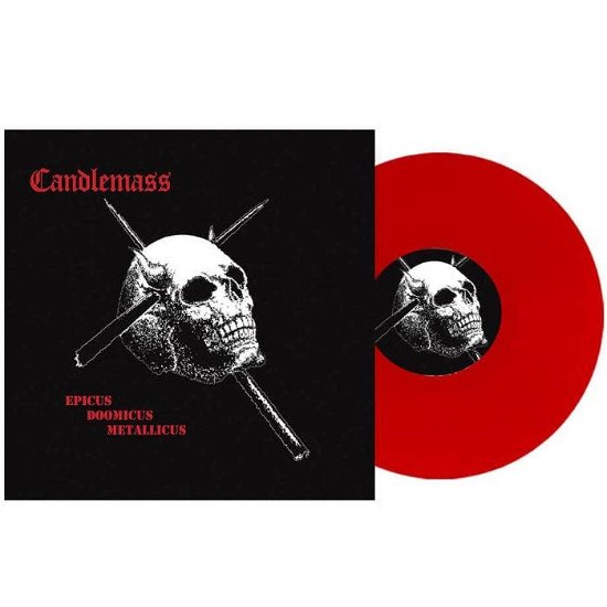 Cover for Candlemass · EPICUS DOOMICUS METALLICUS (Edel Red Vinyl) (LP) (2022)