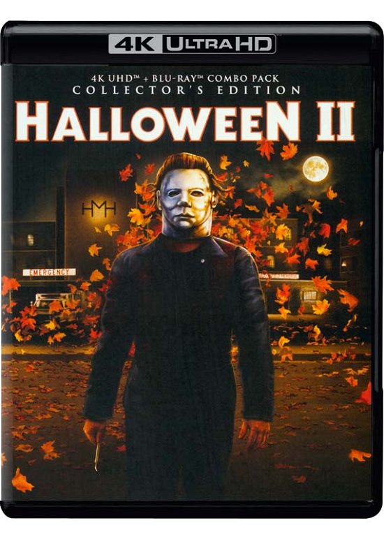 Cover for 4k Ultra Hd · Halloween II (1981) (Collector’s Edition) Uhd / Blu-ray (4K Ultra HD) [Collector’s edition] (2021)