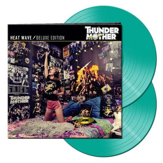 Cover for Thundermother · Heat Wave (Mint Green Vinyl) (VINIL) [Deluxe edition] (2021)