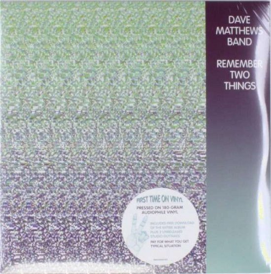 Remember Two Things - Dave Matthews Band - Musikk - RCA - 0888750038616 - 17. juni 2014