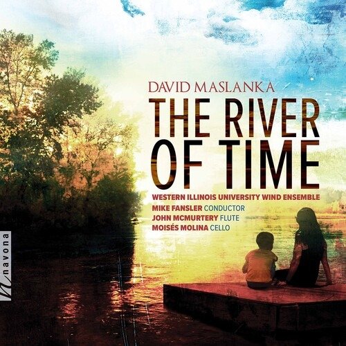 Cover for Maslanka · River of Time (CD) (2019)