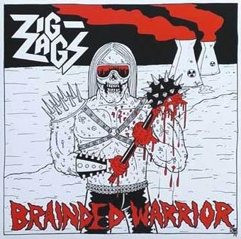 Cover for Zig Zags · Braindead Warriors (7&quot;) (2014)