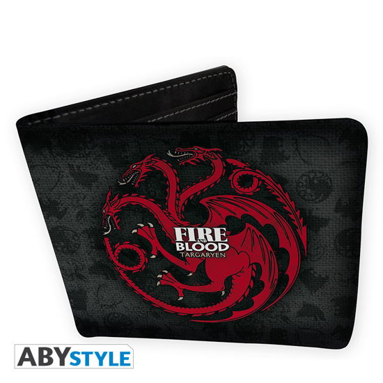 GAME OF THRONES - Vinyl Wallet - Targaryen - Wallet - Merchandise - ABYstyle - 3700789247616 - February 21, 2019