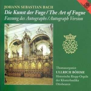 Cover for Johann Sebastian Bach · Die Kunste Der Fuge (CD) (2000)