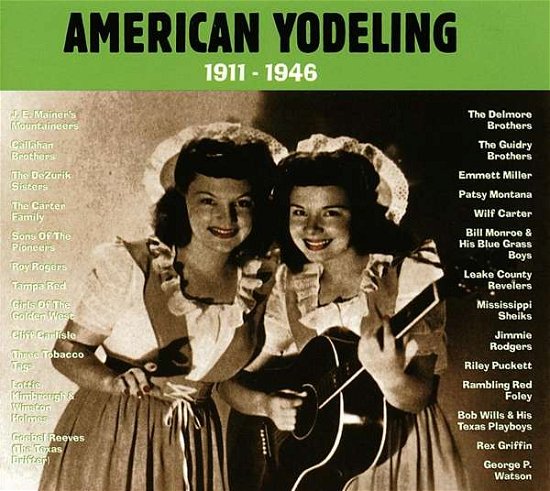 Cover for American Yodeling 19281946 (LP) (2019)