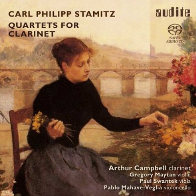 Cover for Campbell / Maytan / Swantek / Mahave-Veglia · Quartets for Clarinet Audite Klassisk (SACD) [Digipak] (2012)
