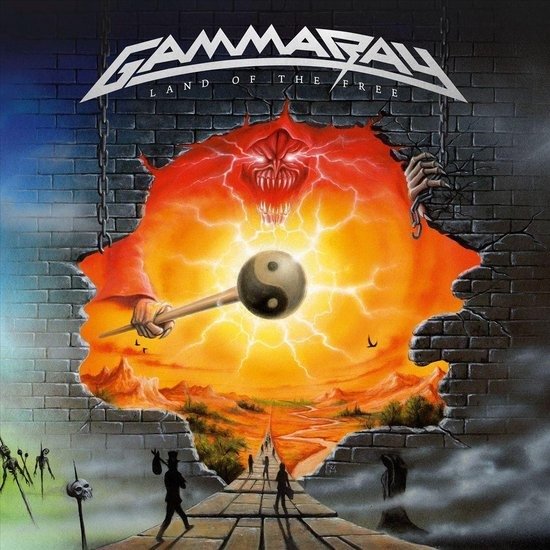 Cover for Gamma Ray · Land of the Free (Ltd. White 2lp) (LP) (2020)