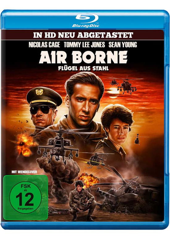 Cover for Cage,nicolas / Jones,tommy Lee / Young,sean · Air Borne-flügel Aus Stahl (In Hd Neu Abgetastet (Blu-Ray) (2022)