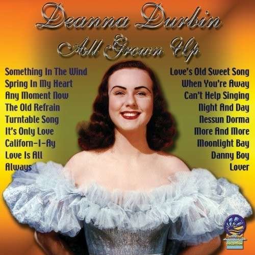 Cover for Deanna Durbin · All Grown Up (CD) (2019)