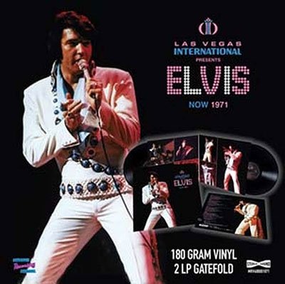 Cover for Elvis Presley · Las Vegas International Presents Elvis - Now 1971 (LP) (2022)
