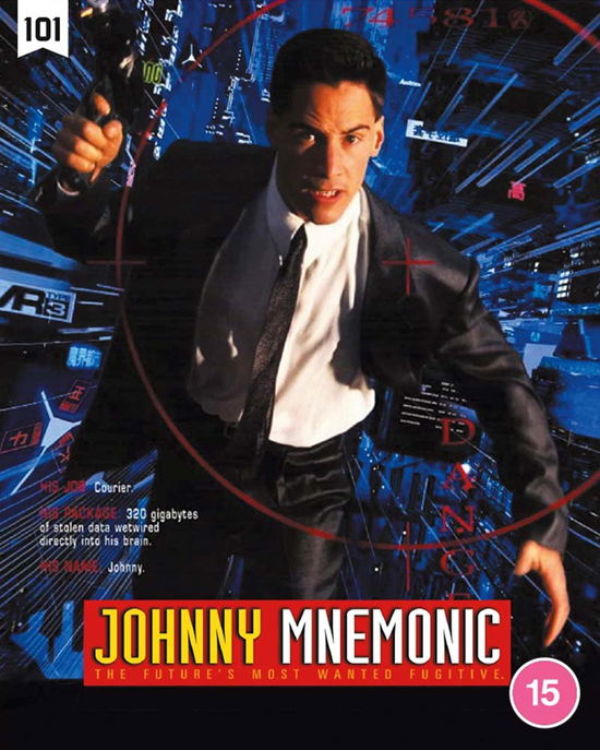 Johnny Mnemonic - Johnny Mnemonic Bluray - Film - 101 Films - 5037899075616 - 18. juli 2022