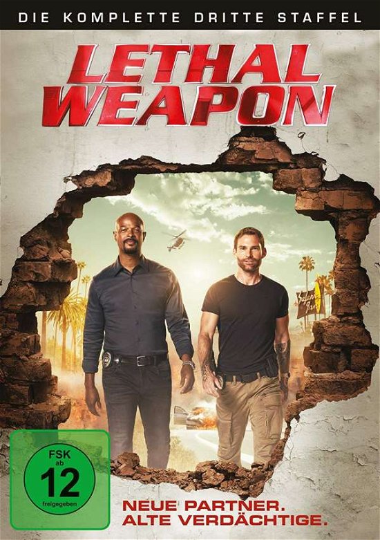 Cover for Damon Wayans,seann William Scott,keesha Sharp · Lethal Weapon: Staffel 3 (DVD) (2019)