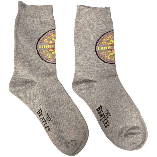 Cover for The Beatles · The Beatles Unisex Ankle Socks: Sgt Pepper (UK Size 7 - 11) (Bekleidung) [size M] [Grey - Unisex edition]