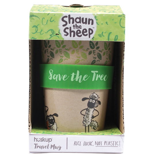 Shaun Sheep: Save The Tree (Tazza Da Viaggio) - Wallace & Gromit - Merchandise - HALF MOON BAY - 5055453473616 - 