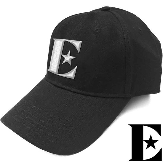 Cover for Elton John · Elton John Unisex Baseball Cap: Gold E (CLOTHES) [Black - Unisex edition]
