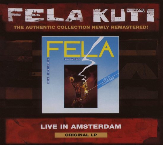 Cover for Fela Kuti · Live in Amsterdam 1983 -r (CD) [Remastered edition] (2001)