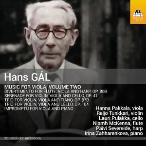 Cover for Hanna Pakkala · Hans Gál: Music For Viola, Volume Two (CD) (2025)