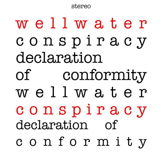 Cover for Wellwater Conspiracy · Declaration Of Conformity (LP) [Coloured edition] (2023)