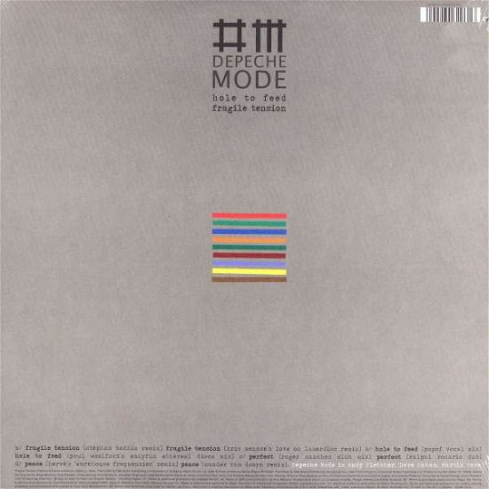 Cover for Depeche Mode · Fragile Tension / Hole to Feed (12&quot;) (2010)