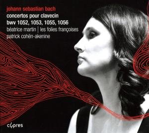 Cover for Bach,j.s. / Les Folies Francoises · Harpsichord Concerti (CD) (2012)