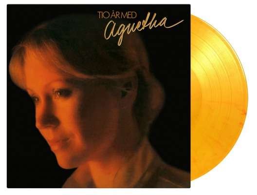 Cover for Agnetha Faltskog · Tio Ar Med Agnetha (Coloured Vinyl) (LP) [Coloured edition] (2020)