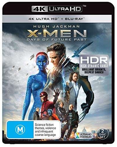 Cover for X-men: Days of Future Past (4K Ultra HD) (2016)