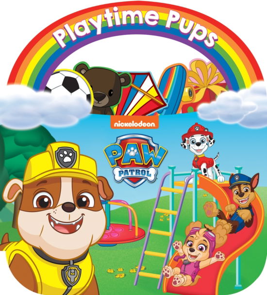 Cover for Paw Patrol · PAW Patrol Playtime Pups: A Carry-Along Board Book (Kartonbuch) (2025)