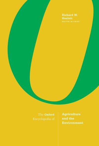 Cover for The Oxford Encyclopedia of Agriculture and the Environment: 3-Volume Set - Oxford Reference Online:Reference Library (Gebundenes Buch) (2020)