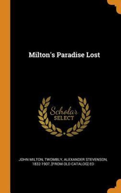 Cover for John Milton · Milton's Paradise Lost (Hardcover bog) (2018)